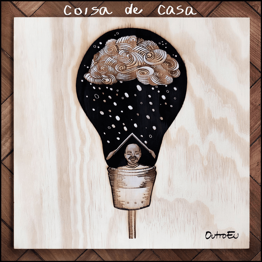 Album cover art for "Coisa de Casa" by OUTROEU