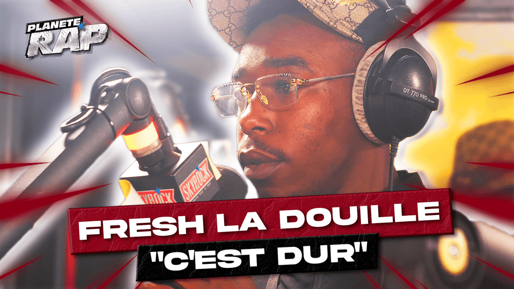 Album cover art for "C’est dur" by Planète Rap