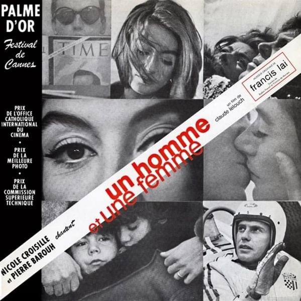 Album cover art for "Un Homme Et Une Femme" by Francis Lai