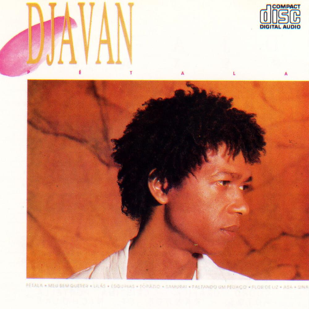 Album cover art for "Pétala" by Djavan