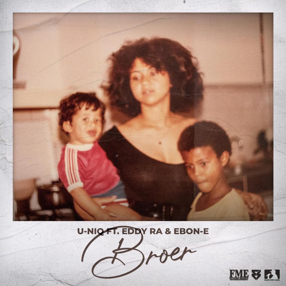 Album cover art for "Broer" by U-niq