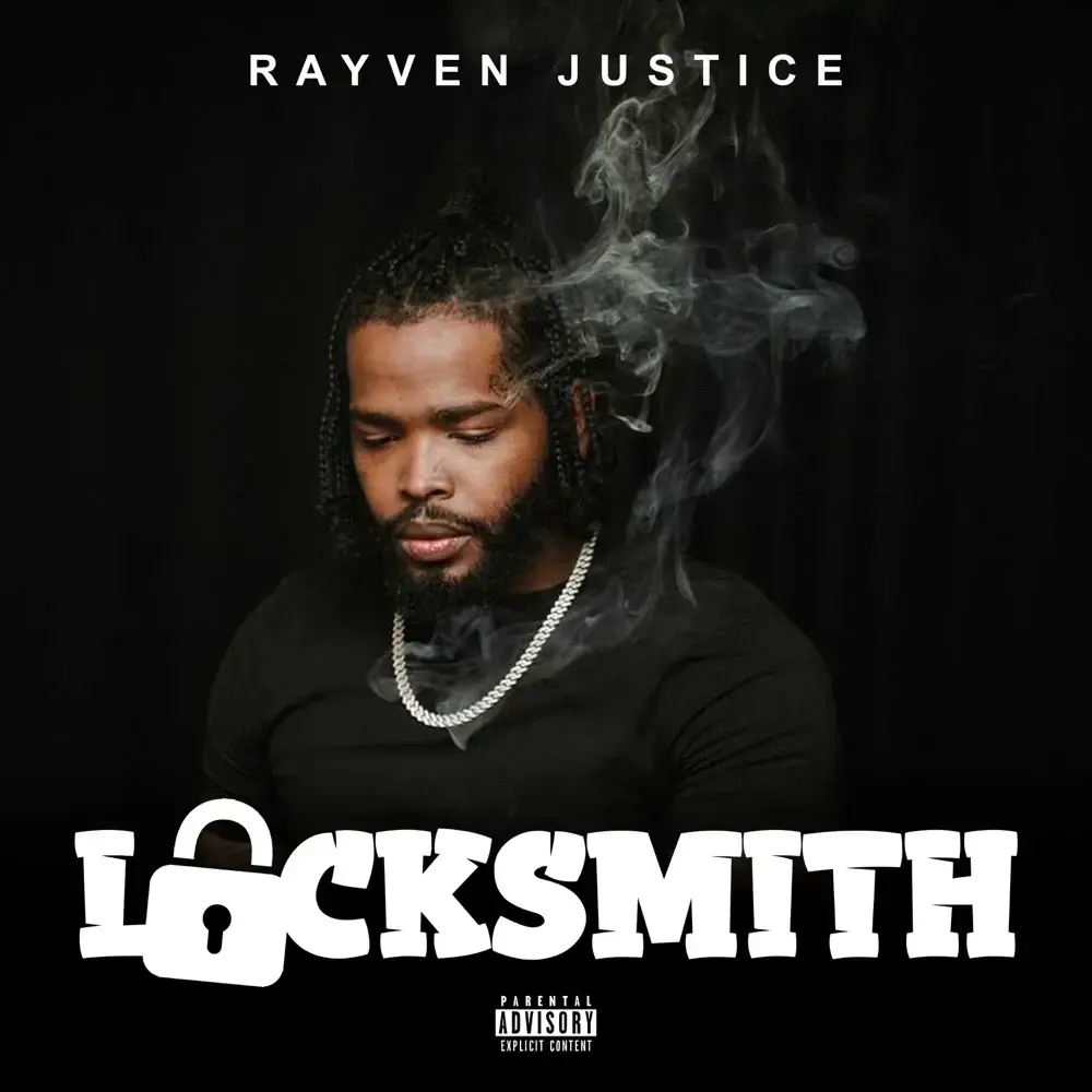 Album cover art for "Lock Smith" by Rayven Justice