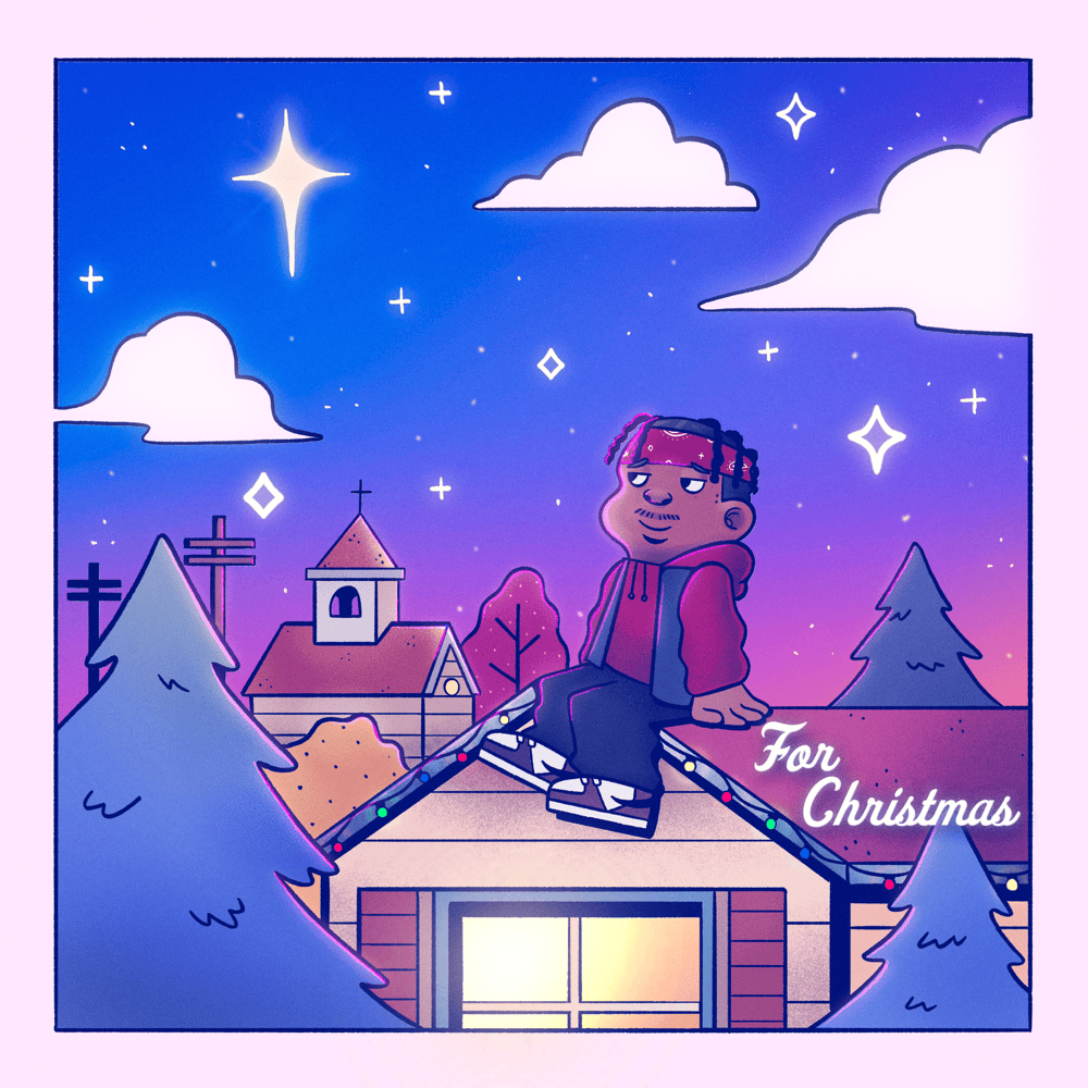 Album cover art for "Christmas Call" by Tedashii & V. Rose