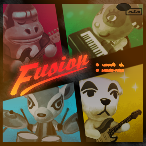 Album cover art for "けけフュージョン (K.K. Fusion)" by K.K. Slider