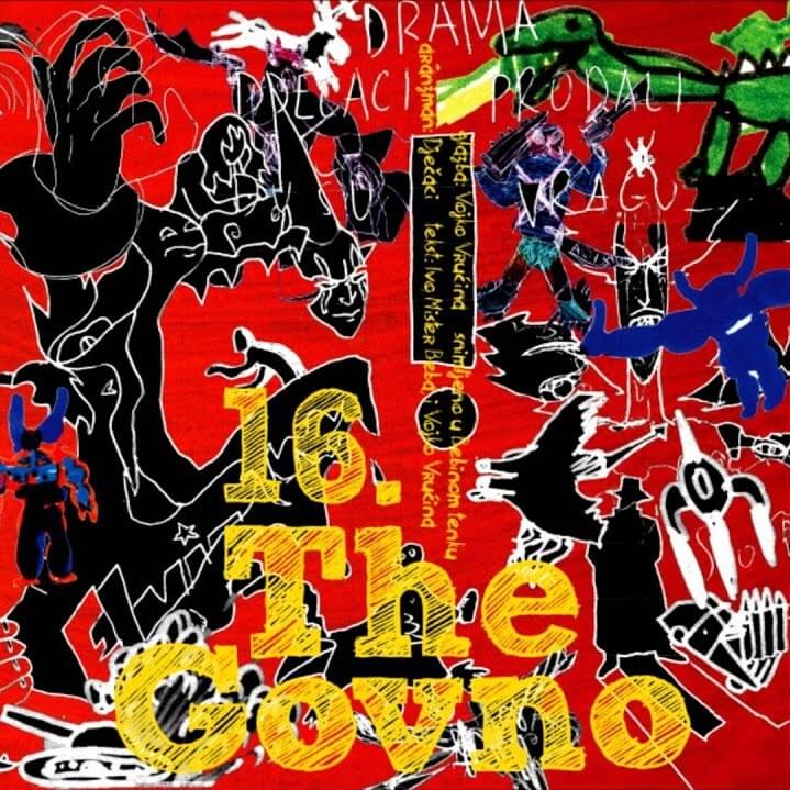 Album cover art for "The Govno" by Dječaci