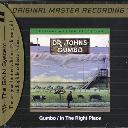Cover image for Dr. John’s Gumbo / In the Right Place
