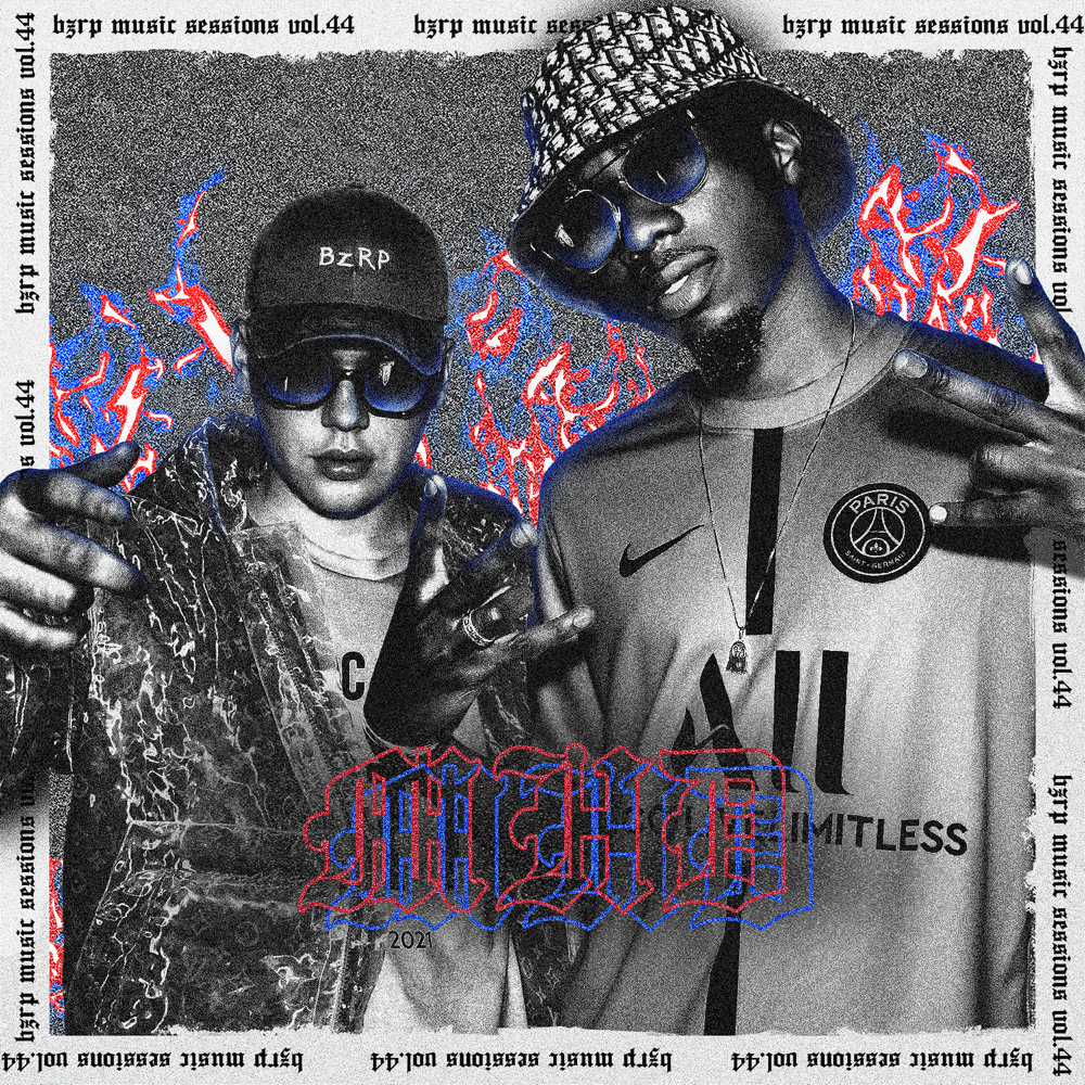 Album cover art for "MHD: Bzrp Music Sessions, Vol. 44" by Bizarrap