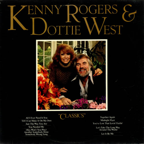Album cover art for "Let It Be Me" by Kenny Rogers