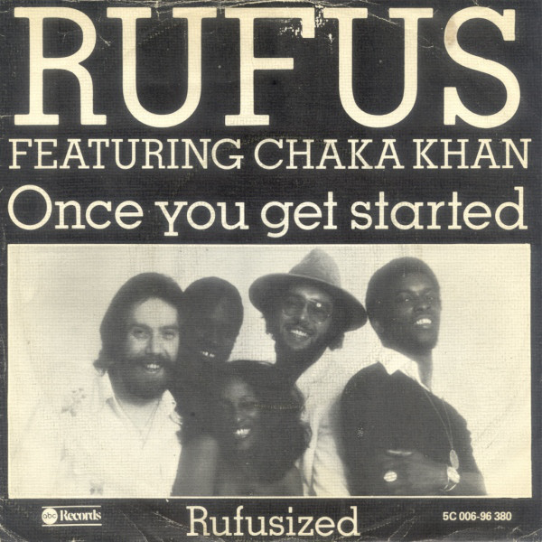 Album cover art for "Once You Get Started" by Rufus