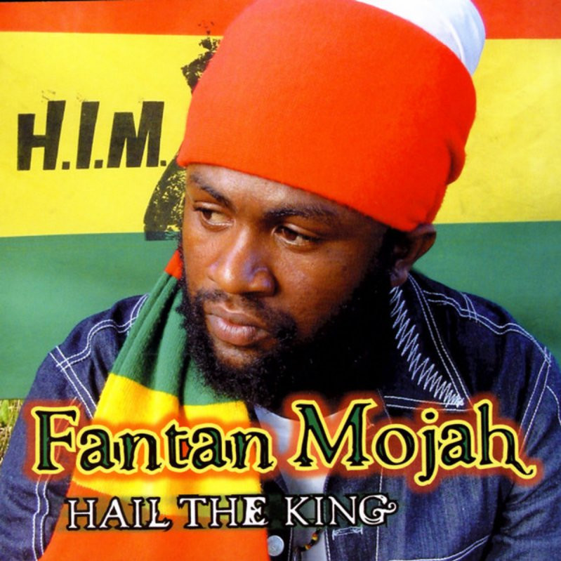 Album cover art for "Hail the King" by Fantan Mojah