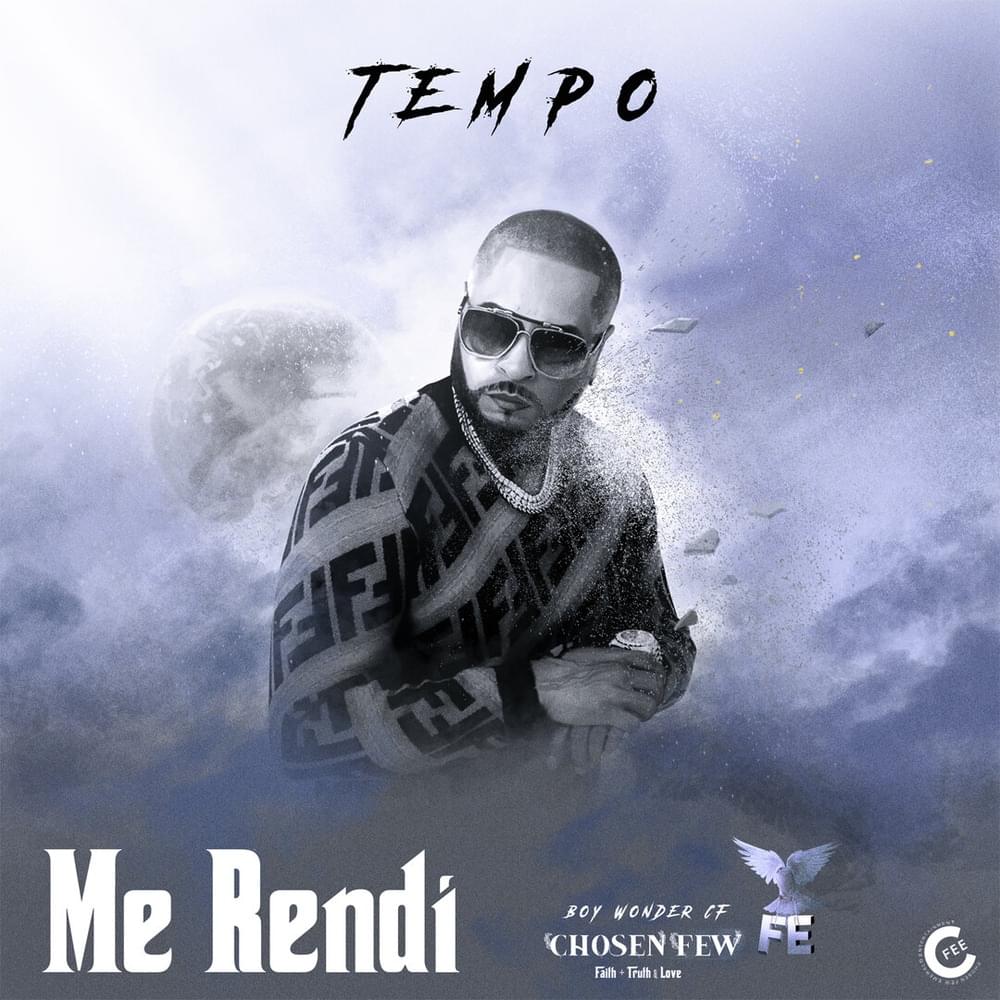 Album cover art for "Me Rendí" by Boy Wonder CF
