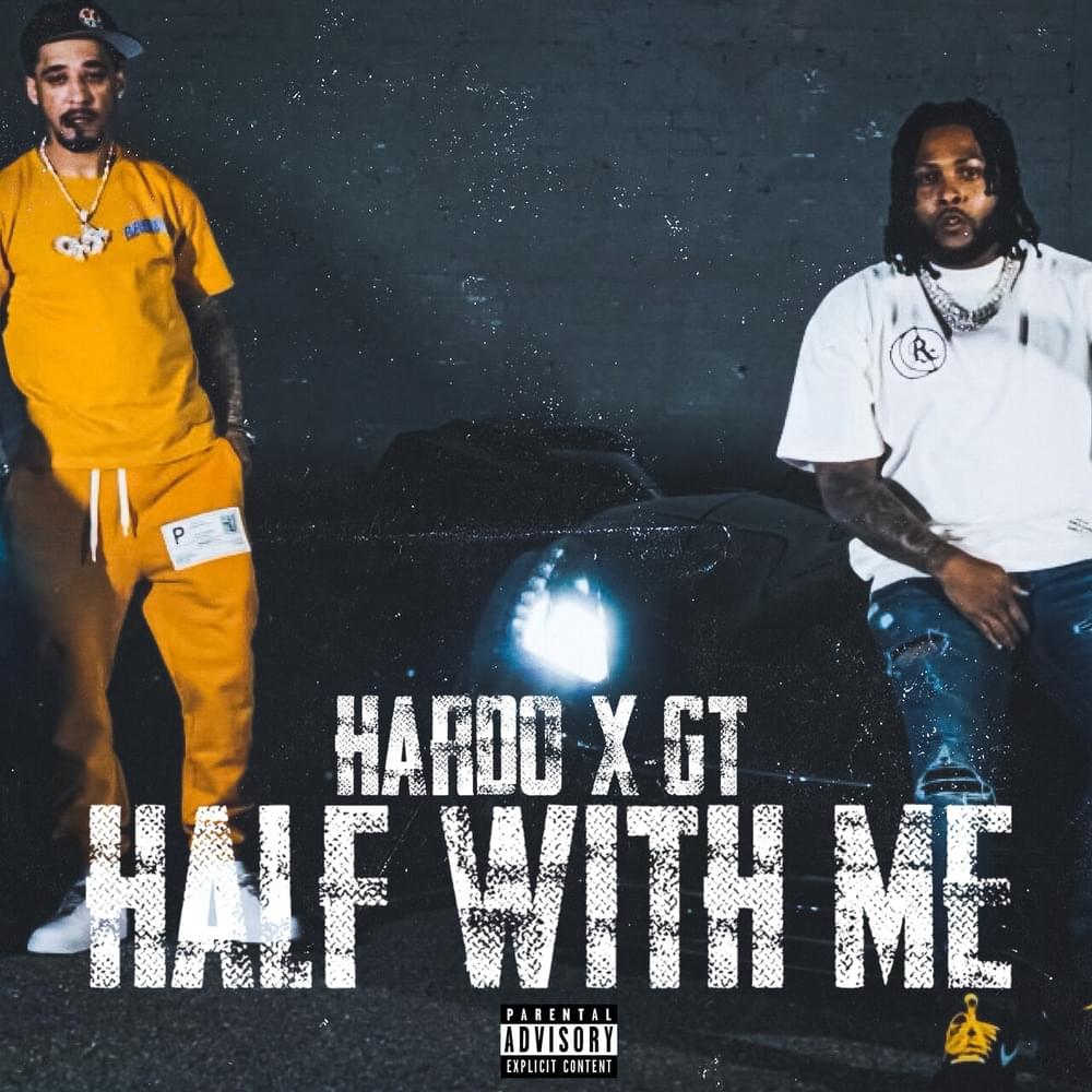 Album cover art for "Half With Me" by Hardo