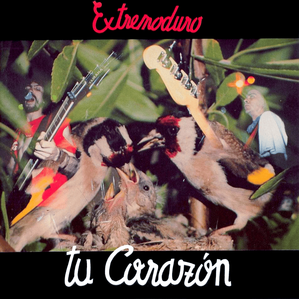 Album cover art for "Tu Corazón" by Extremoduro