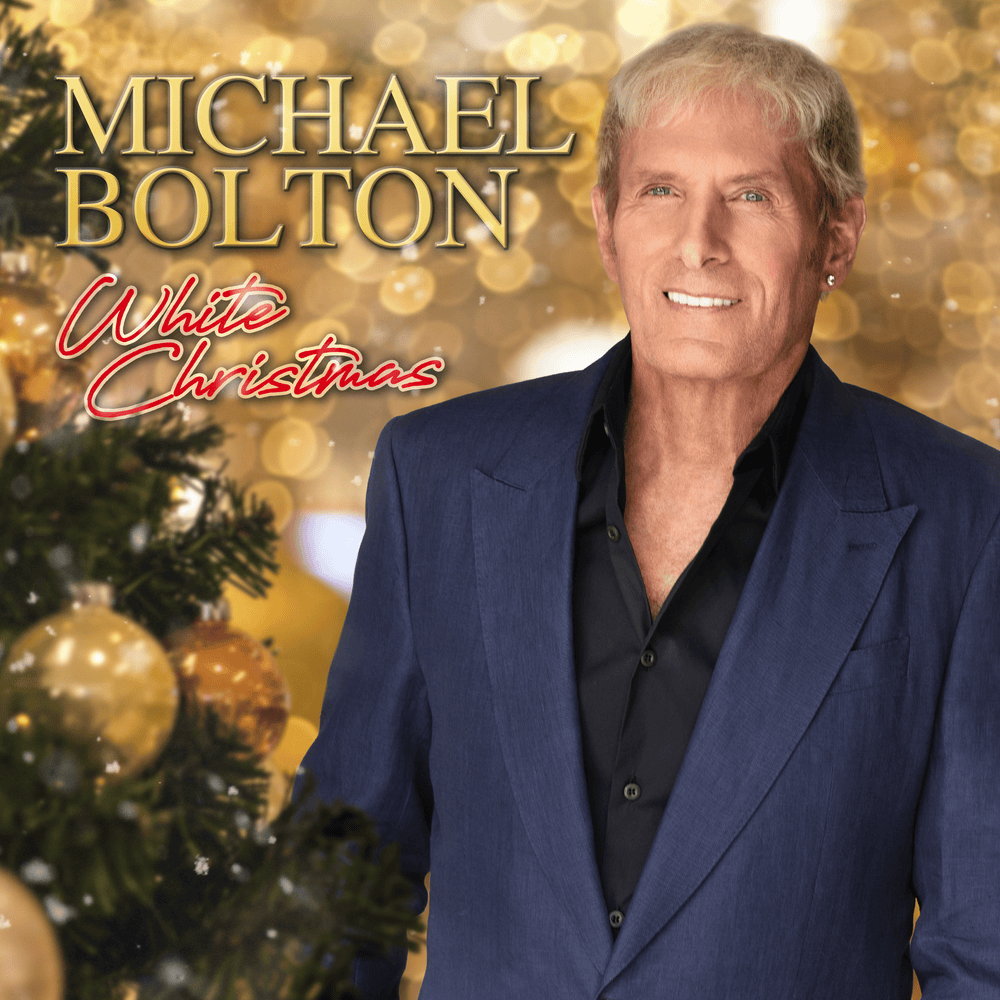 Album cover art for "White Christmas (2023)" by Michael Bolton
