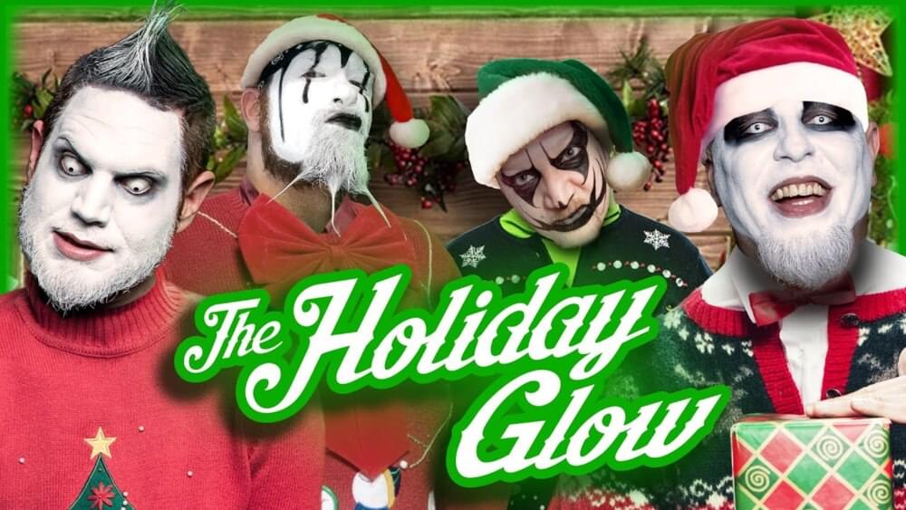 Album cover art for "The Holiday Glow" by Twiztid & Boondox & Blaze Ya Dead Homie