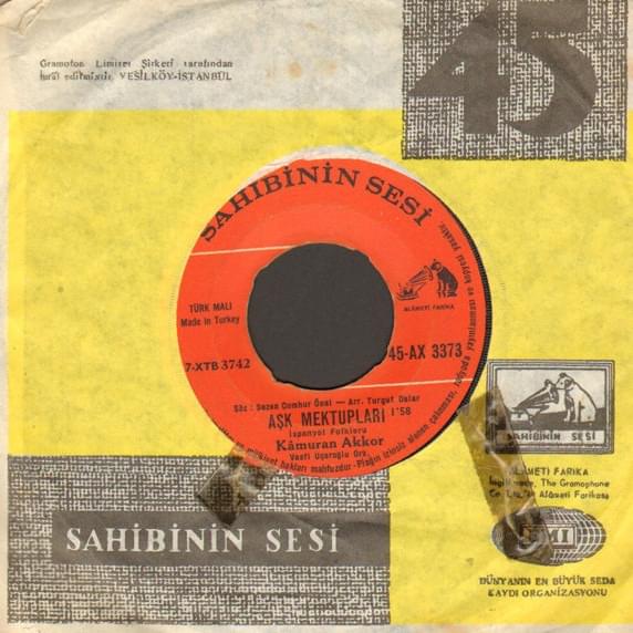 Cover image for Sen Ne Çabuk Unuttun / Aşk Mektupları – Single