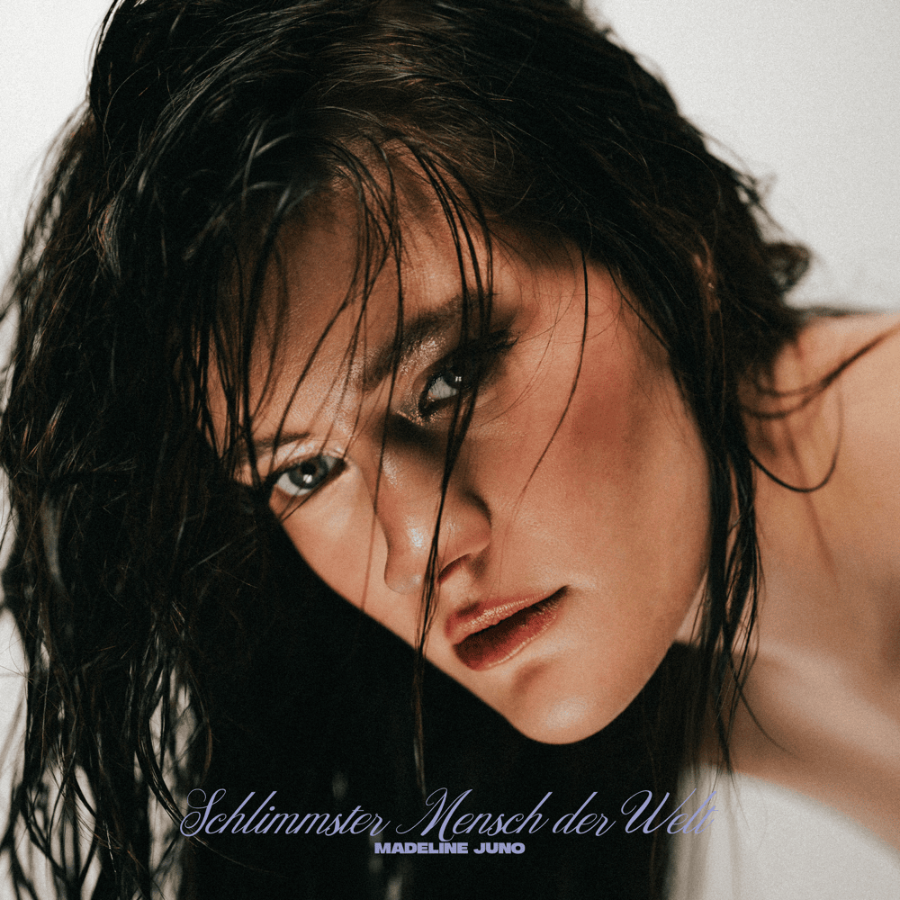 Album cover art for "Schlimmster Mensch der Welt" by Madeline Juno