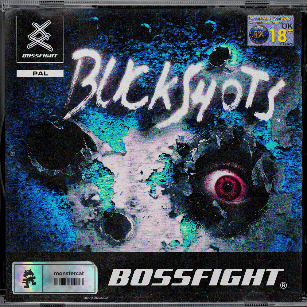 Album cover art for "Buckshots" by Bossfight
