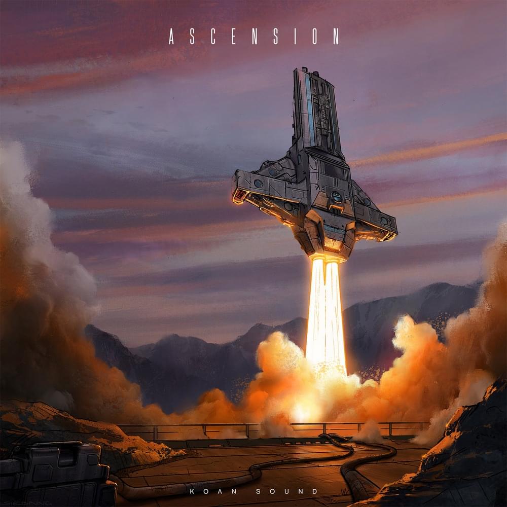Album cover art for "Ascension" by KOAN Sound