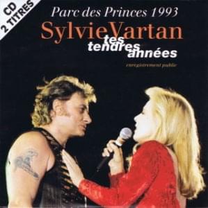 Album cover art for "Tes tendres années - Live 1993" by Sylvie Vartan