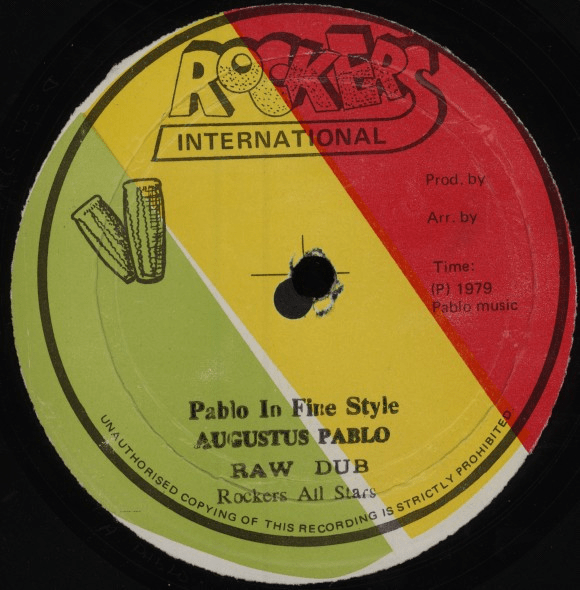Album cover art for "Pablo In Fine Style" by Augustus Pablo