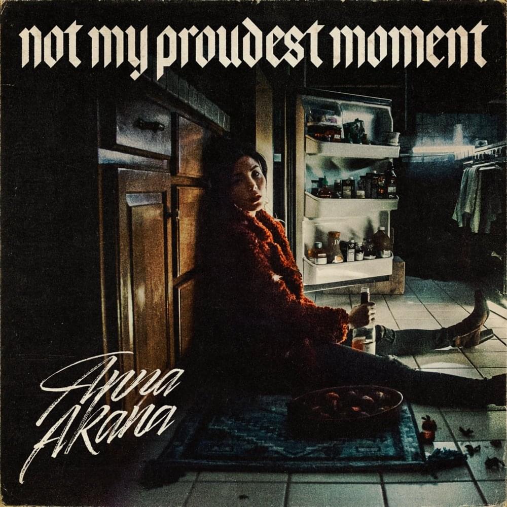 Album cover art for "Not My Proudest Moment" by Anna Akana