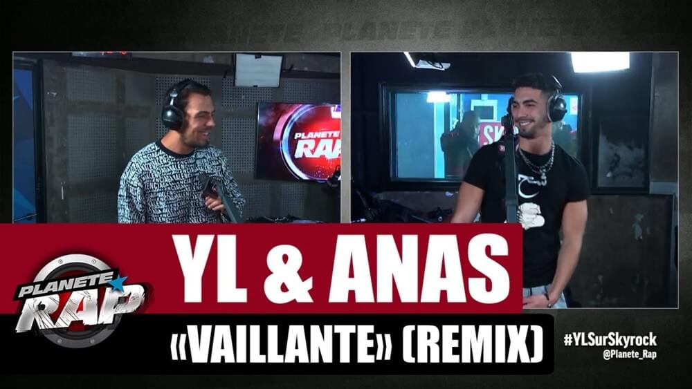 Album cover art for "Vaillante (Remix)" by YL & Anas (FRA)