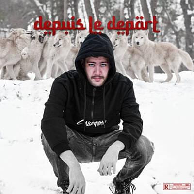 Album cover art for "Depuis le départ" by L’Allemand