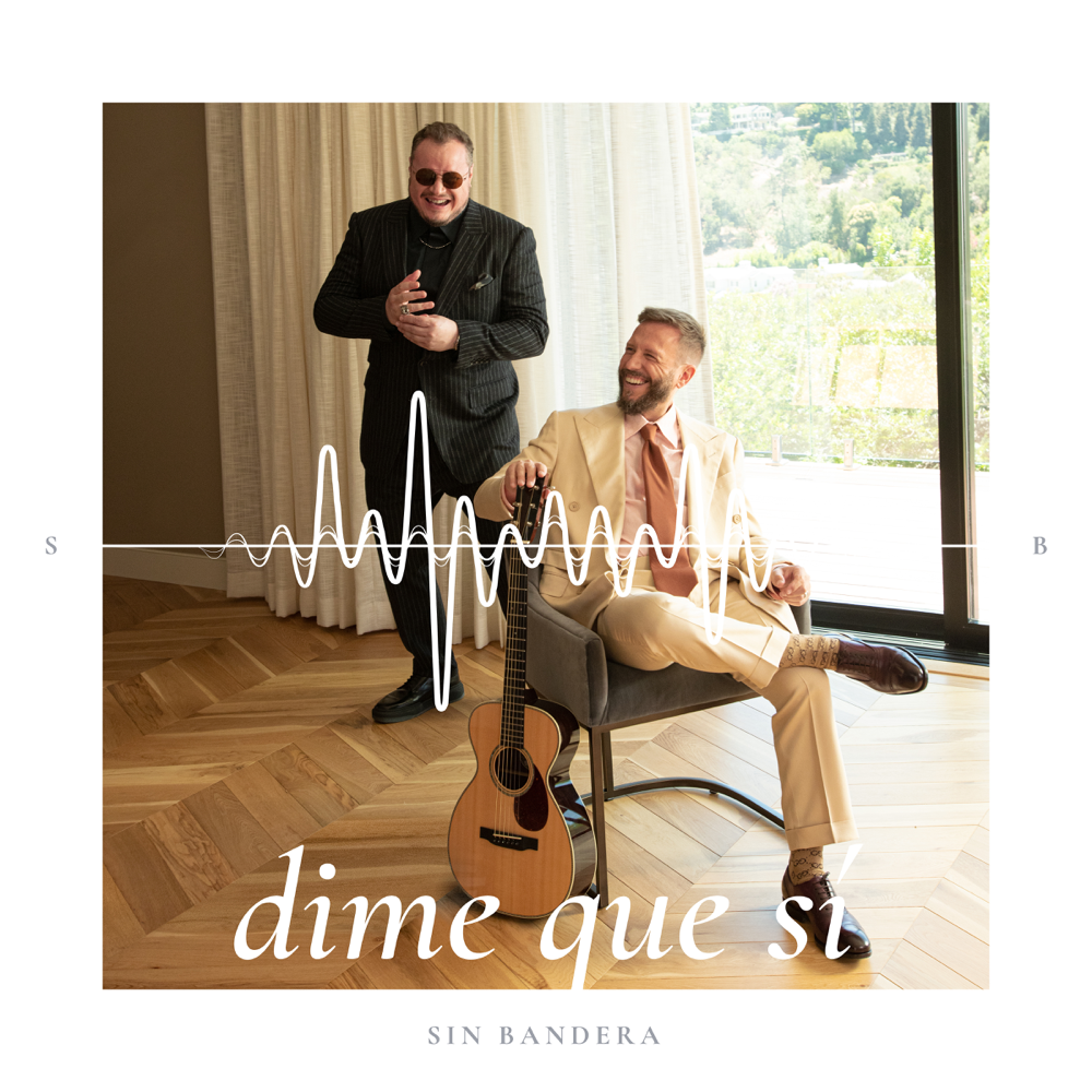 Album cover art for "Dime Que Sí" by Sin Bandera