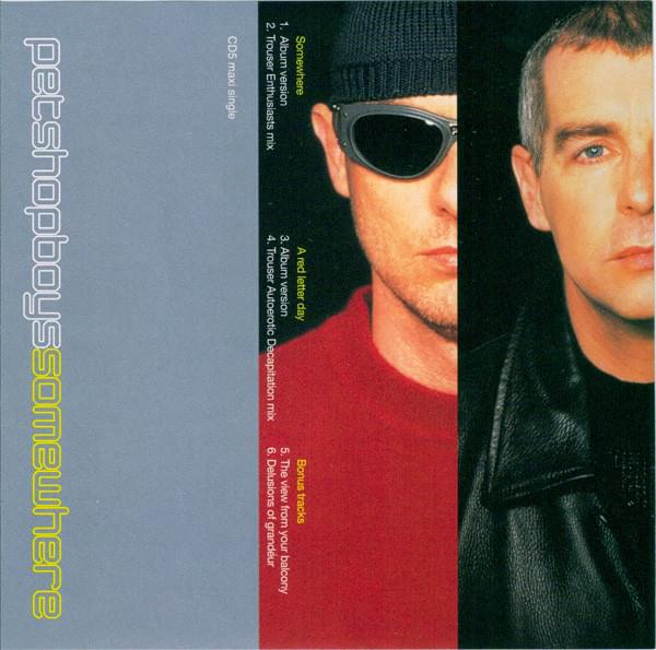 Album cover art for "Somewhere" by Pet Shop Boys