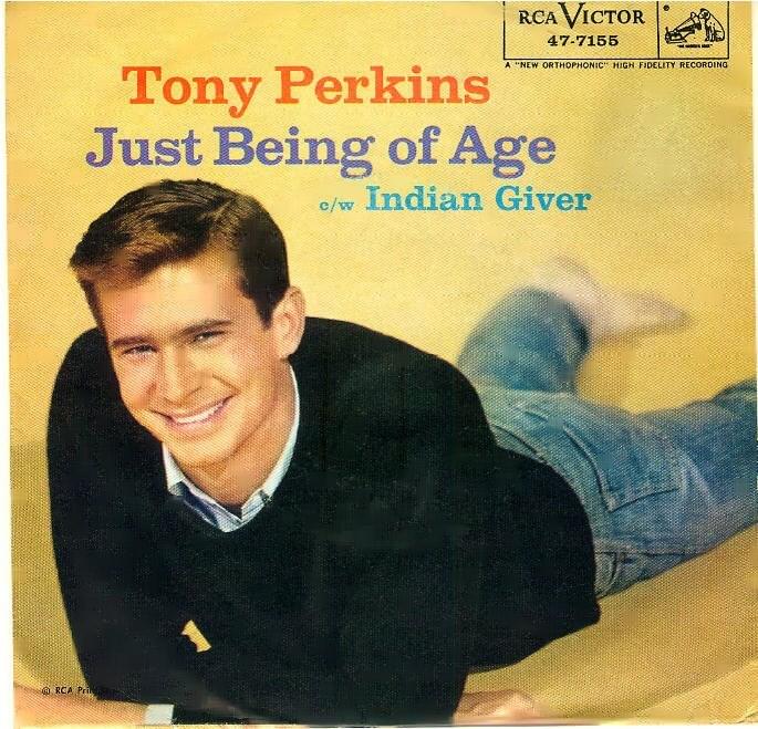 Album cover art for "Indian Giver" by Anthony Perkins