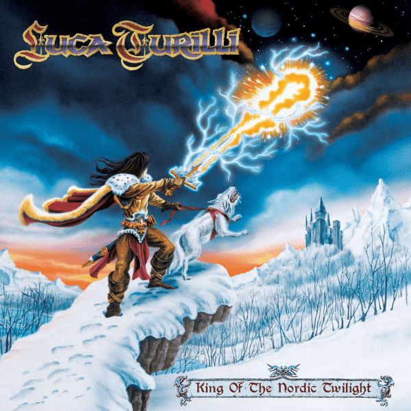 Album cover art for "Kings of the Nordic Twilight" by Luca Turilli & Jay Lansford
