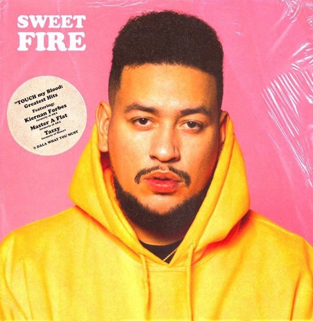 Album cover art for "Sweet Fire" by AKA