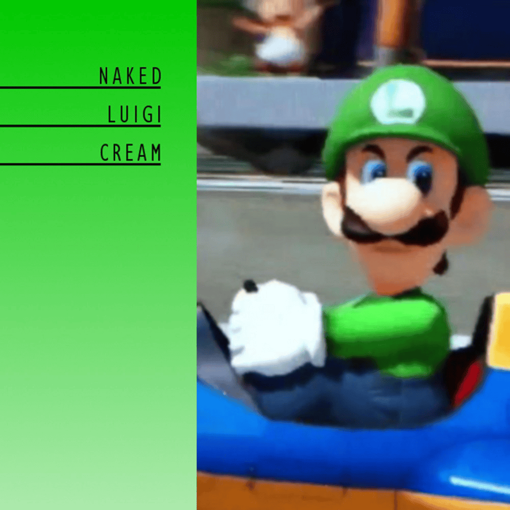 Album cover art for "Tender Lovin’ Birdo (On A Rainy Day)" by Naked Luigi