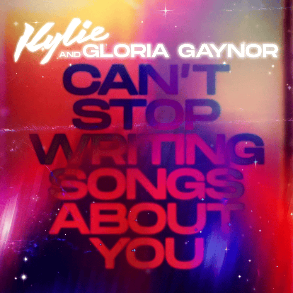 Album cover art for "Can’t Stop Writing Songs About You" by Kylie Minogue