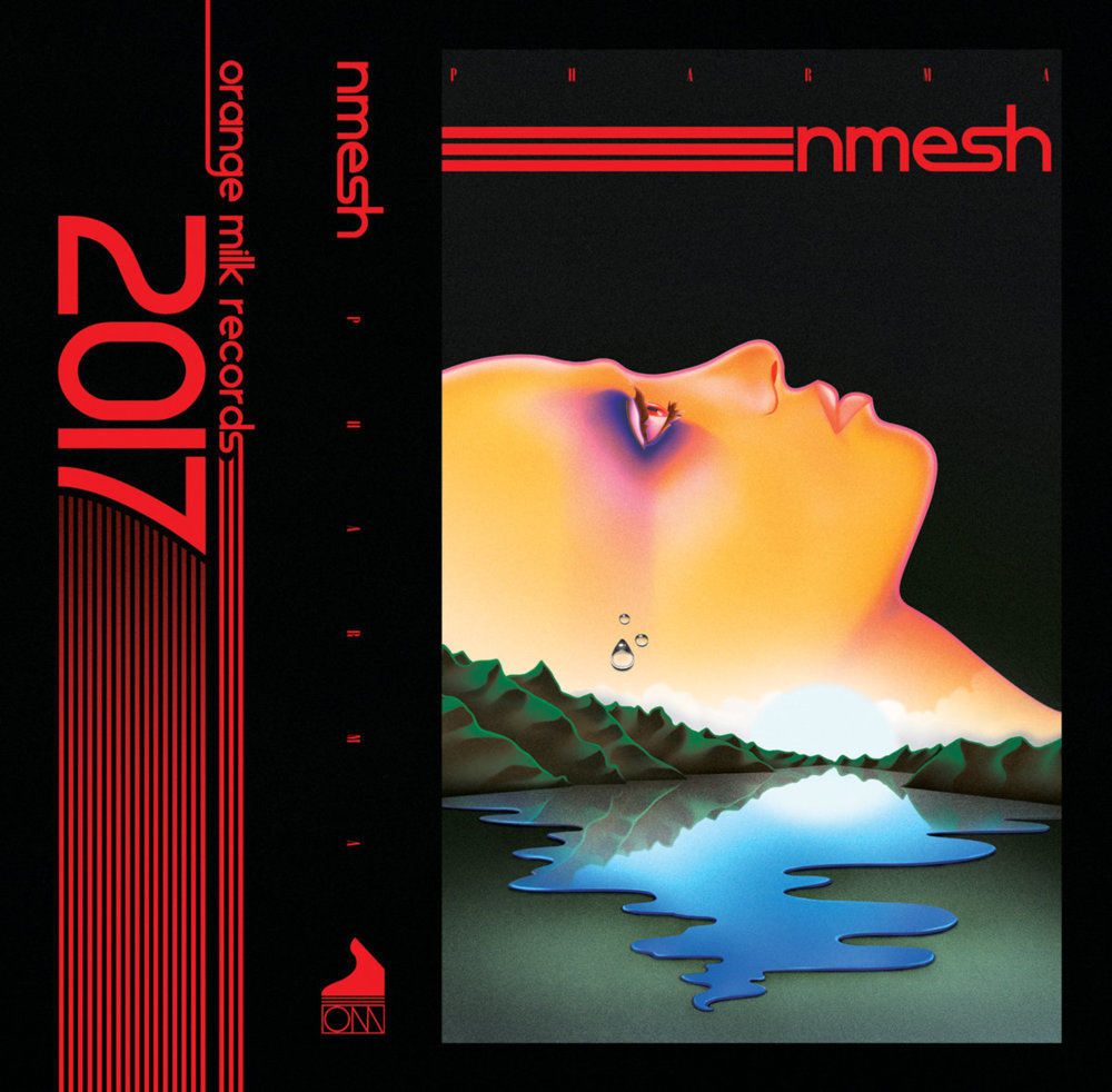 Album cover art for "Acid Baby" by Nmesh & Tony Bamanaboni