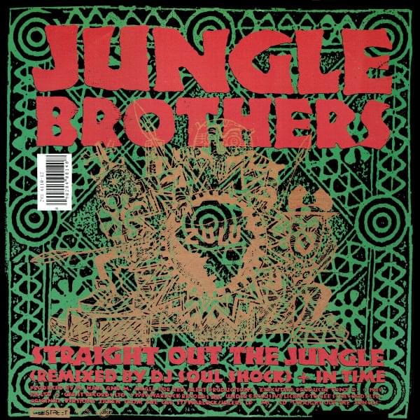 Album cover art for "In Time" by Jungle Brothers