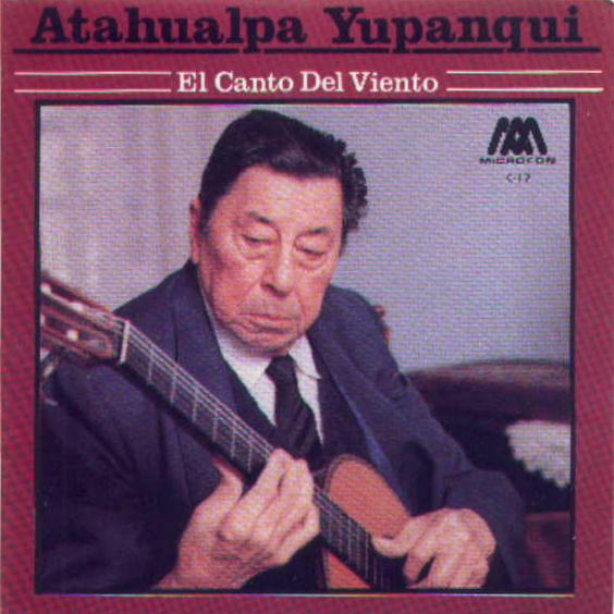 Album cover art for "De Tanto Dir y Venir" by Atahualpa Yupanqui