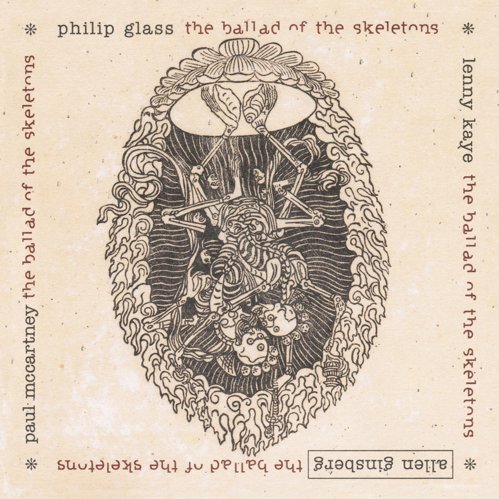 Album cover art for "Ballad of the Skeletons" by ​triple j & Paul McCartney & Lenny Kaye & Philip Glass