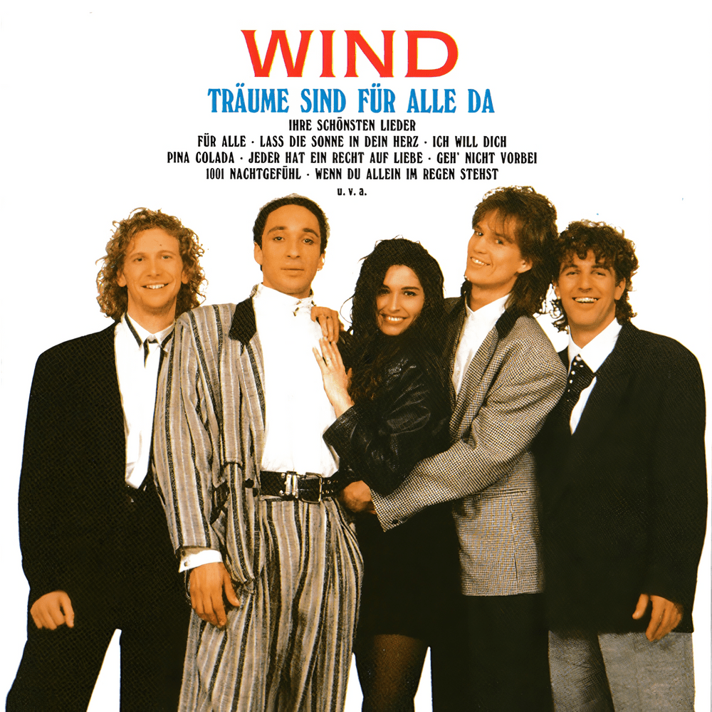 Album cover art for "Träume sind für alle da" by Wind