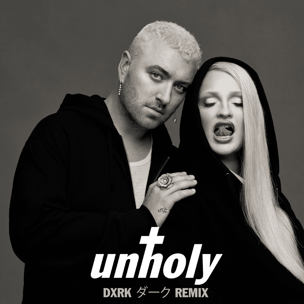 Album cover art for "Unholy (Dxrk ダークRemix)" by Sam Smith