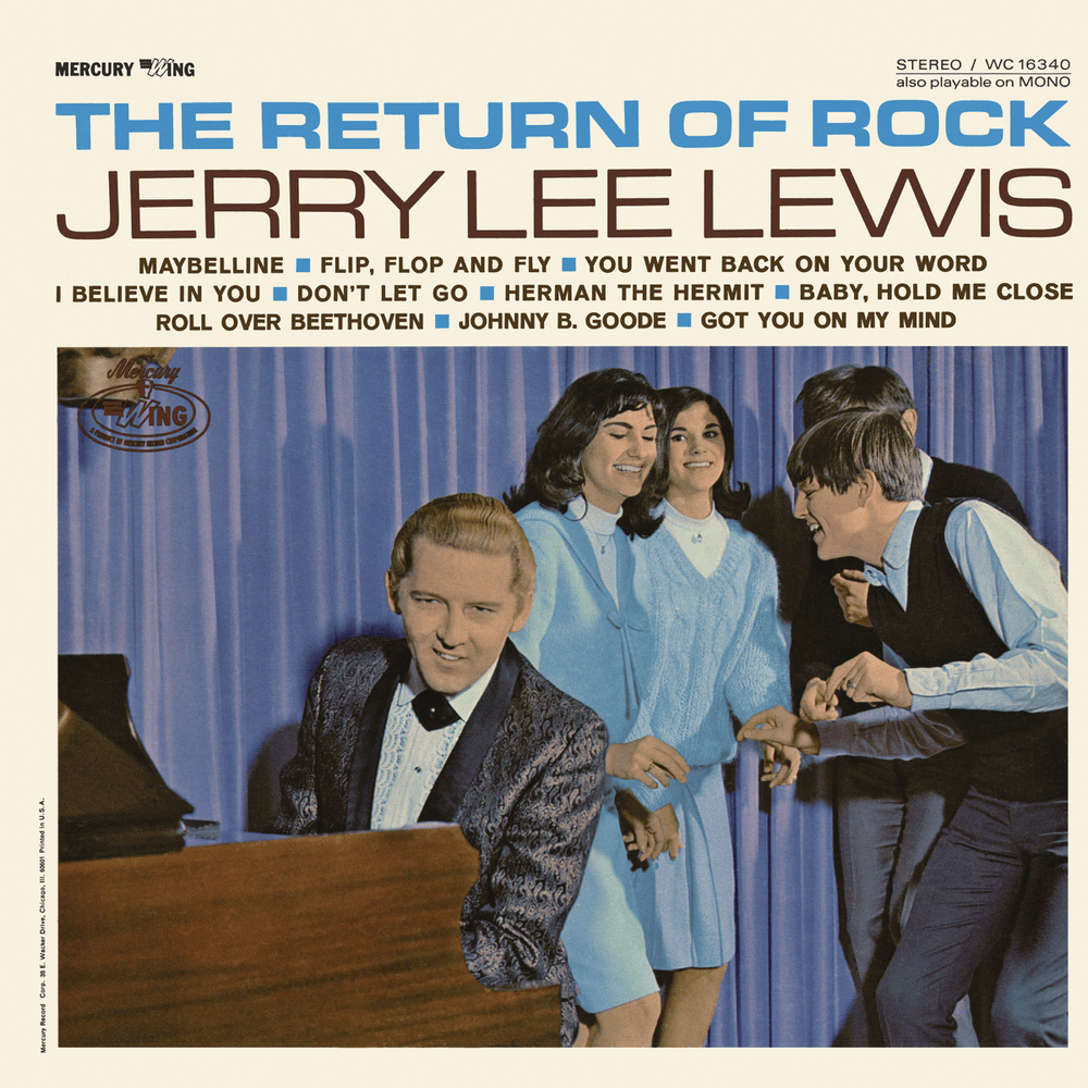 Album cover art for "Don’t Let Go" by Jerry Lee Lewis