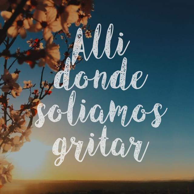 Album cover art for "Allí Donde Solíamos Gritar (Love Of Lesbian)" by Bely Basarte