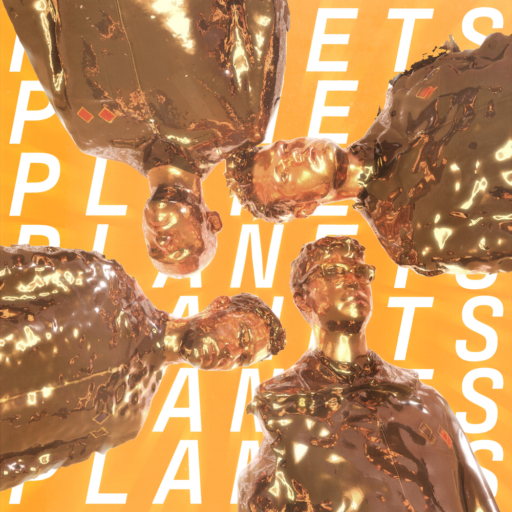 Album cover art for "Planets" by Everything Everything