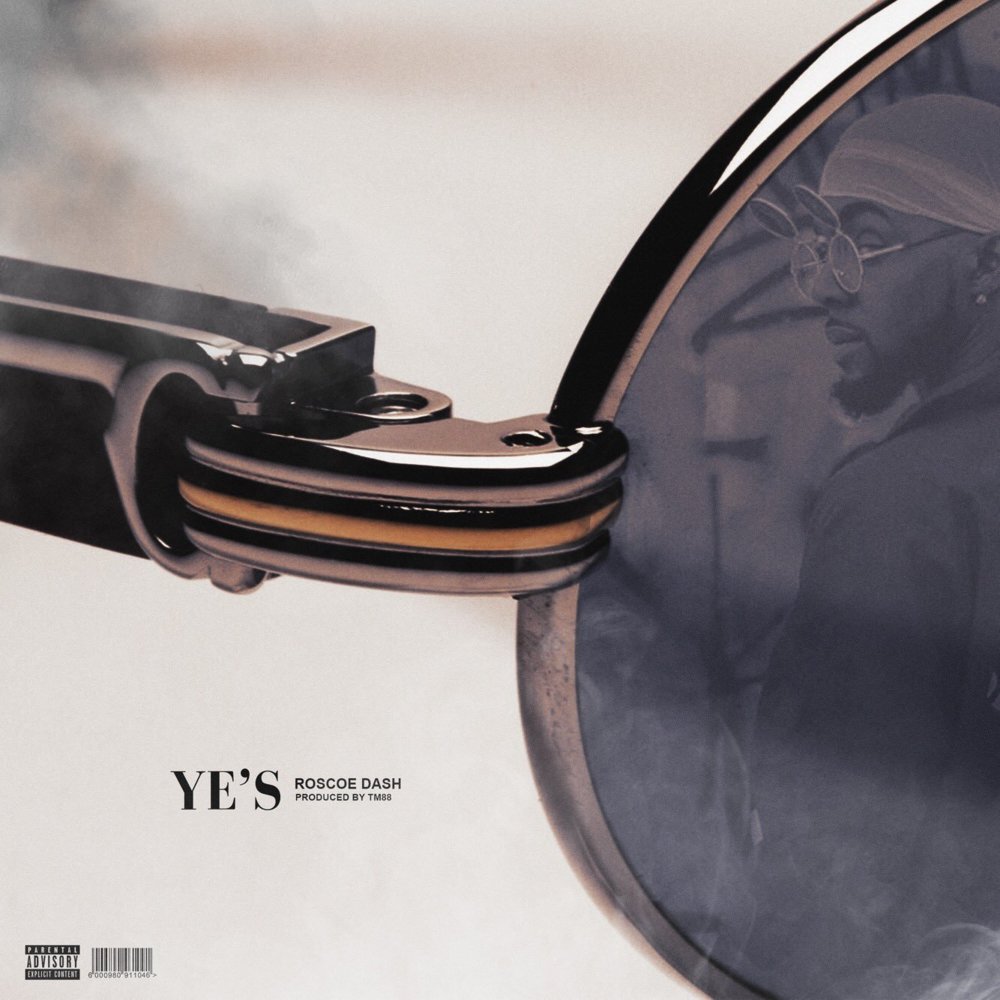 Album cover art for "YE’S" by Roscoe Dash