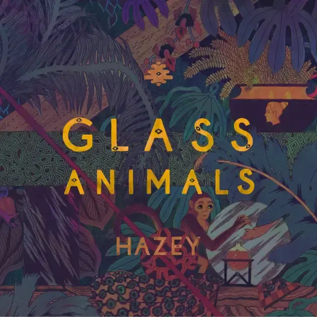 Album cover art for "Hazey (Boody Remix)" by Glass Animals