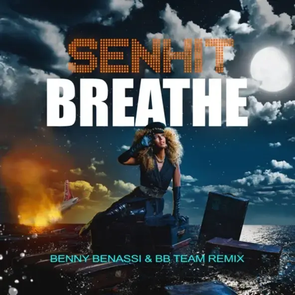 Album cover art for "Breathe (Remix)" by Senhit