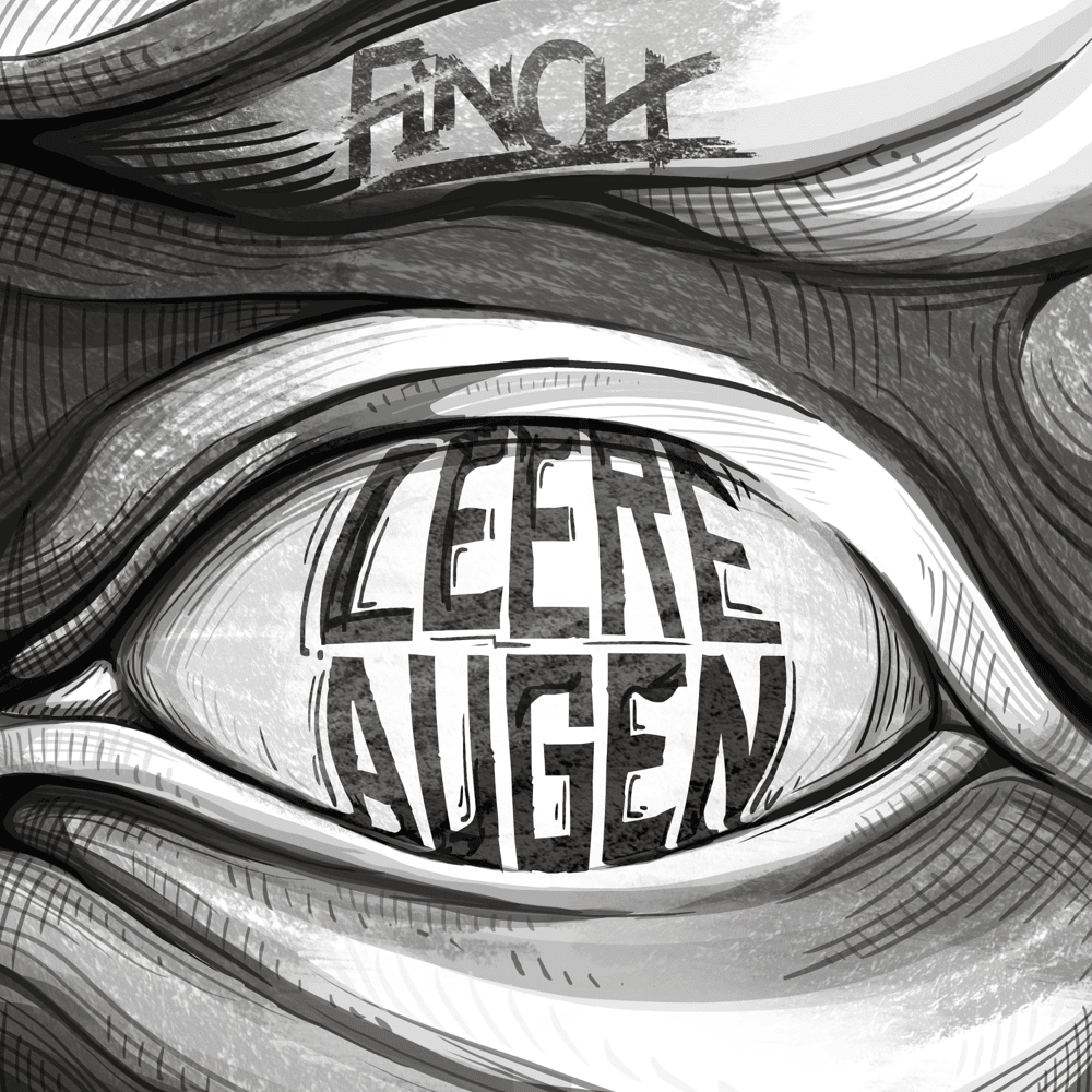 Album cover art for "LEERE AUGEN" by FiNCH