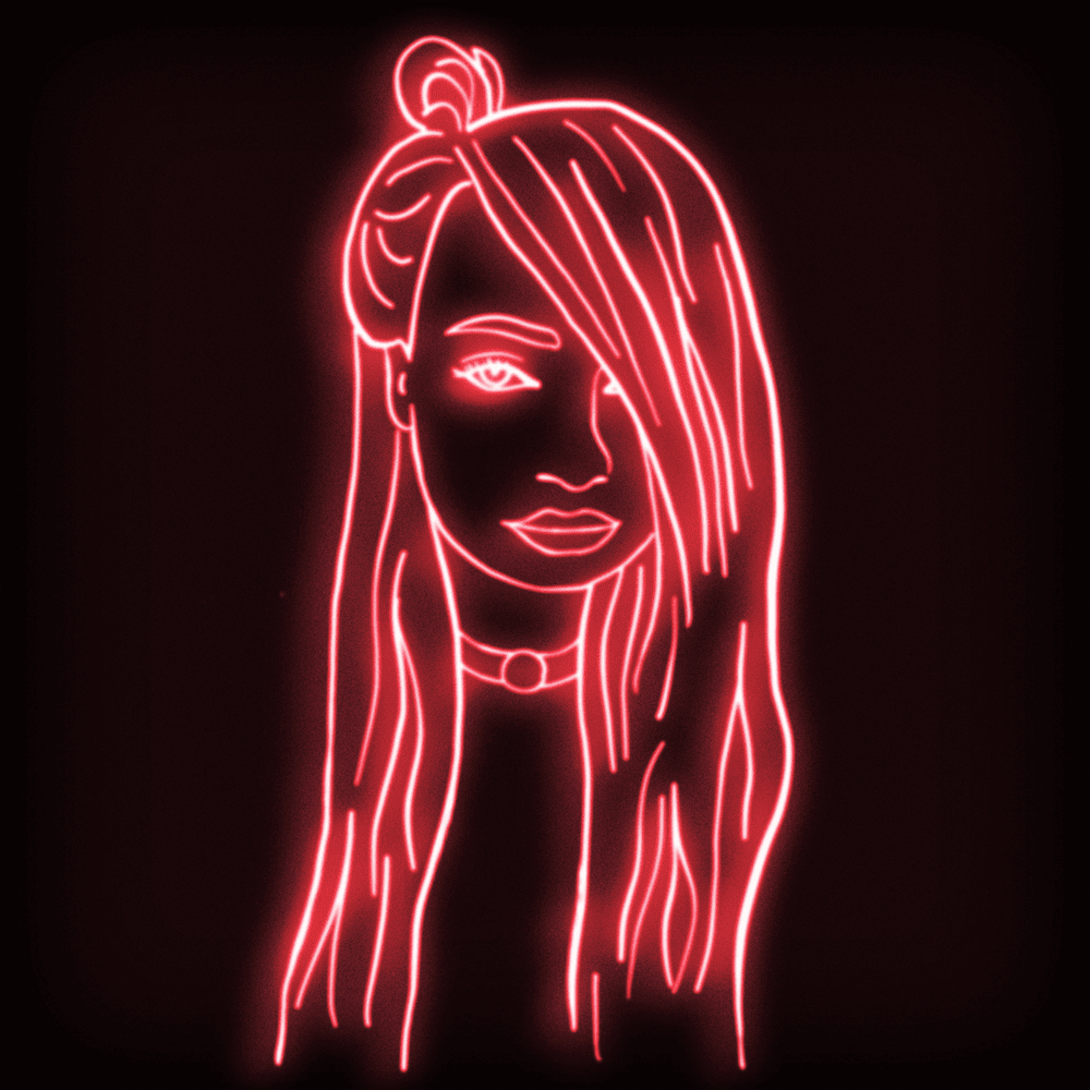 Album cover art for "If U Think About Me..." by Kim Petras