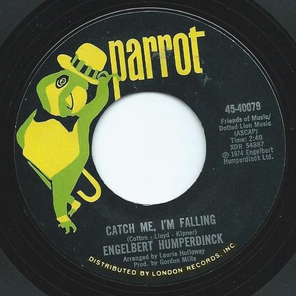 Cover image for Catch Me, I’m Falling / Love, Oh Precious Love (Single)
